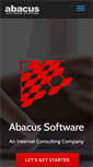 Mobile Screenshot of abacus-software.com